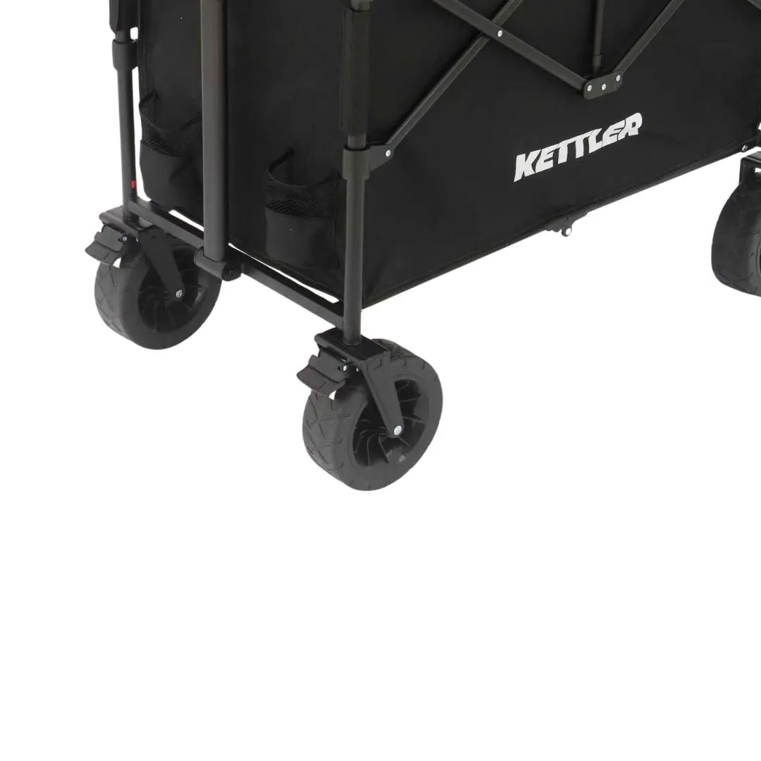 Kettler Easy chariot pliable noir frein 9 positions