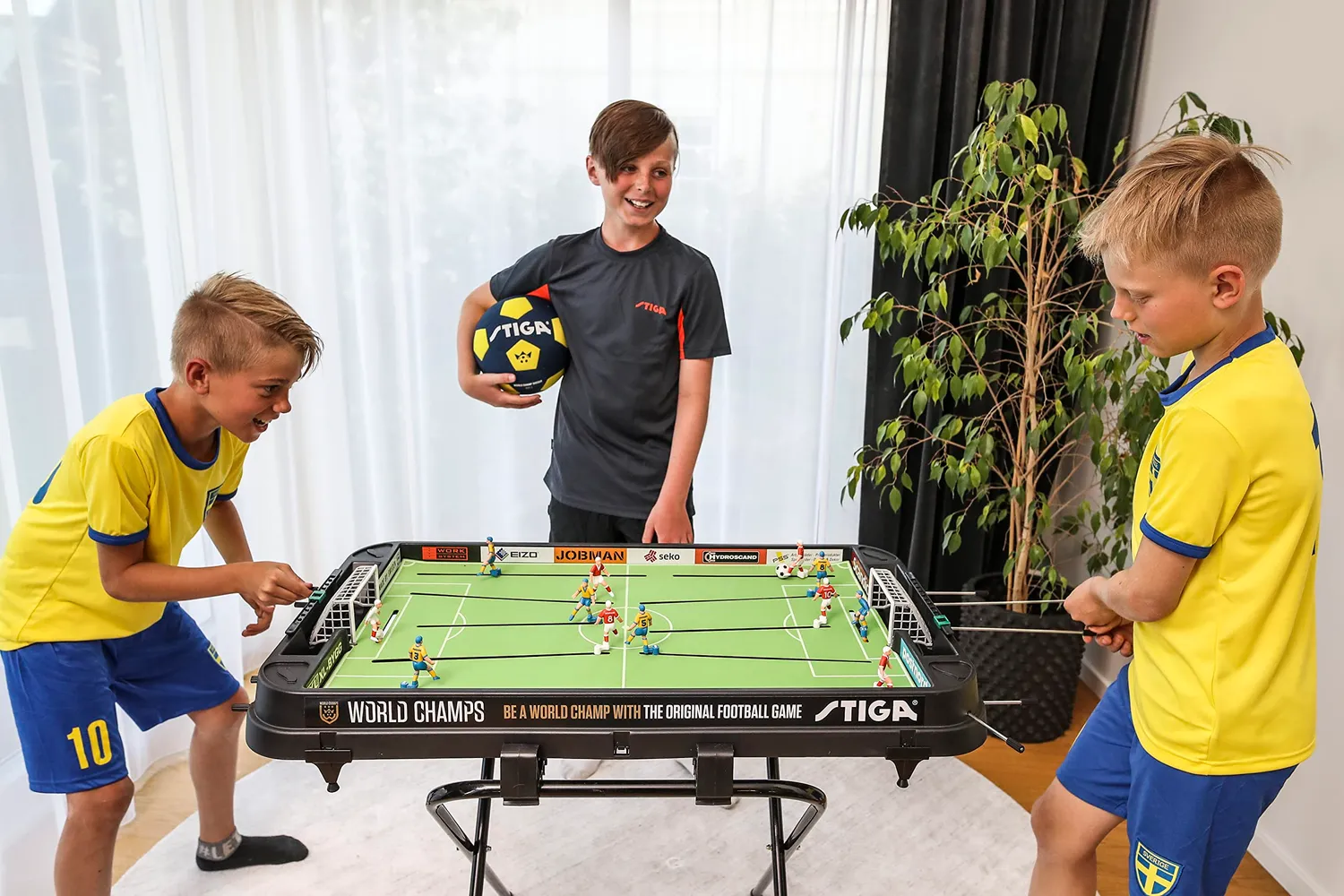 STIGA World Champs babyfoot rétro 2 joueurs 94 cm