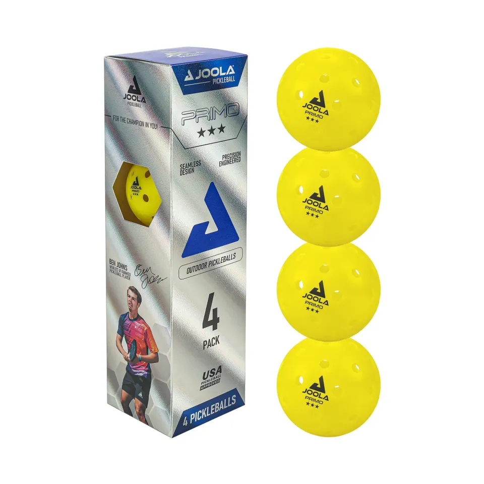 JOOLA Primo balles pickleball outdoor pack de 4