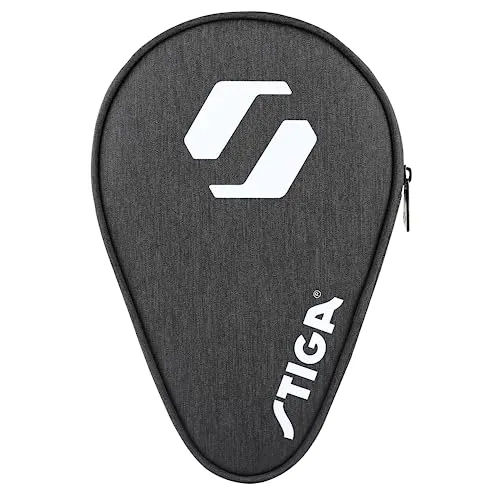 Stiga Eco Rival housse raquette ping-pong noire recyclée