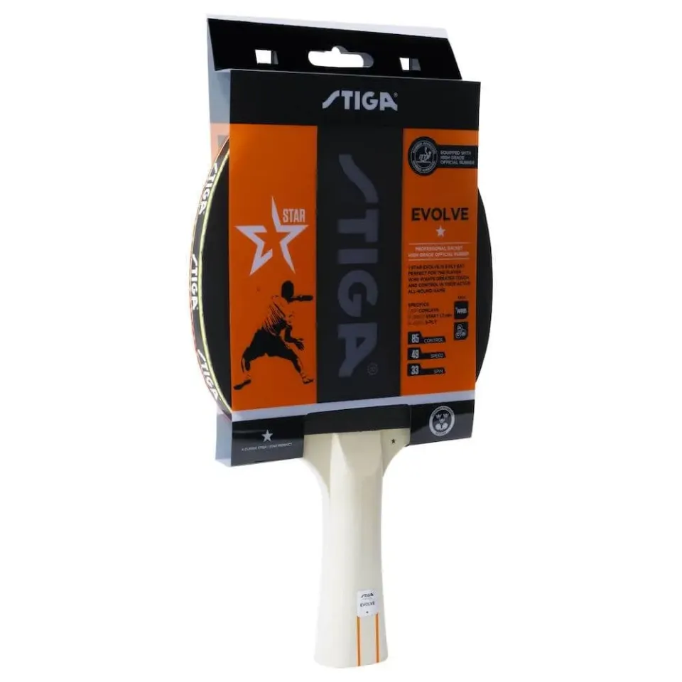 STIGA Evolve 1 étoile raquette ping-pong débutant