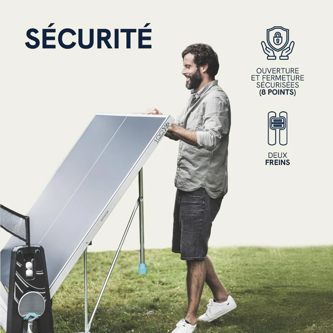 Cornilleau 100X Outdoor table extérieur grise loisir