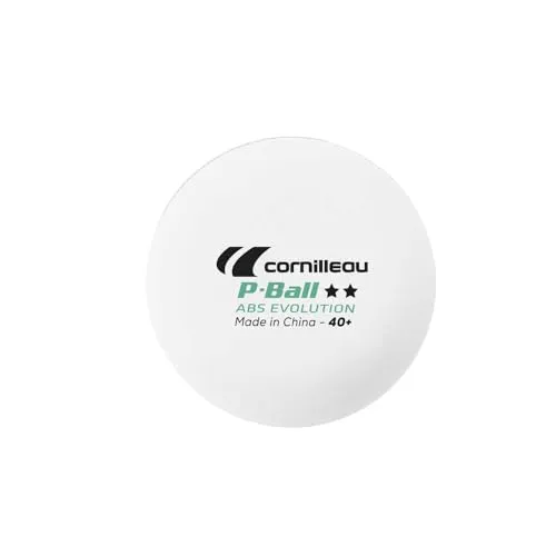 Cornilleau Evolution balles ping-pong blanches x6