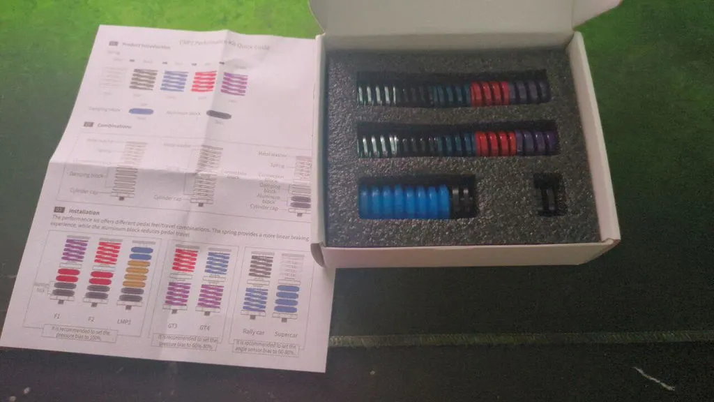 MOZA Racing Performance Kit CRP2 pédales simracing