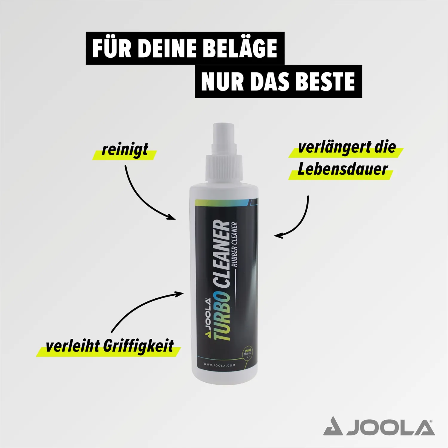 JOOLA Turbo nettoyant raquette ping-pong