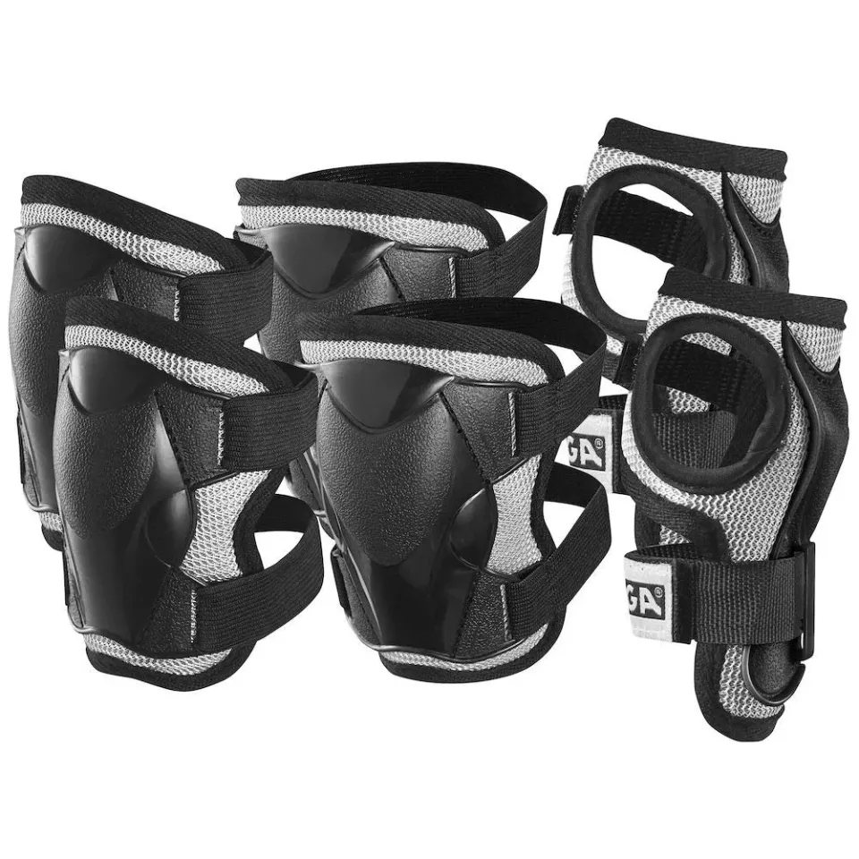 STIGA Comfort Jr protections vélo enfant genoux coudes