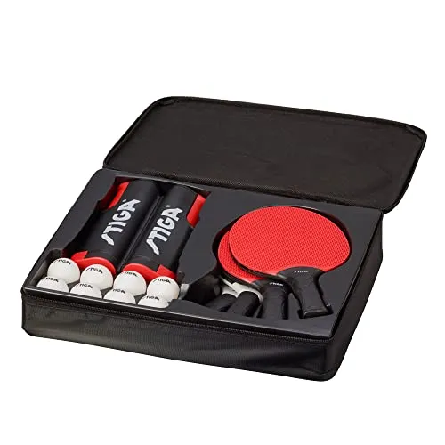 STIGA Seasons Anywhere Set tennis de table 4 raquettes voyage