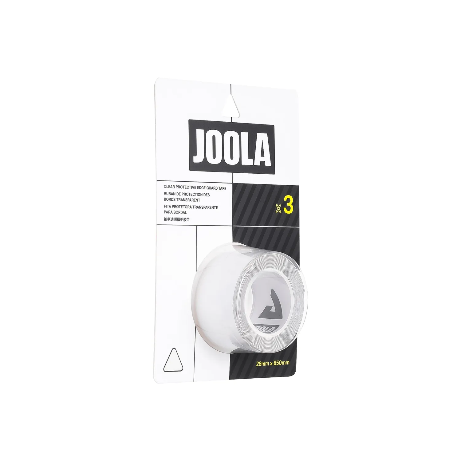 JOOLA Ruban Protection Bords Raquette Pickleball 30 mm Transparent