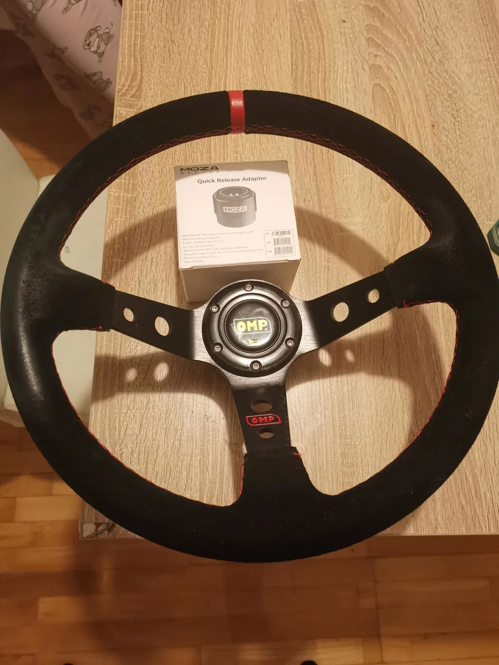 MOZA Racing kit hub universel volant simracing