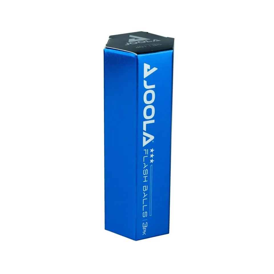 JOOLA Flash 40+ balles de ping-pong x3 blanches