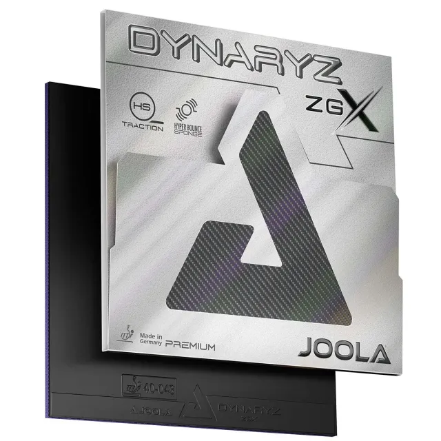 JOOLA Dynaryz ZGX revêtement tennis de table 2,0 mm rouge