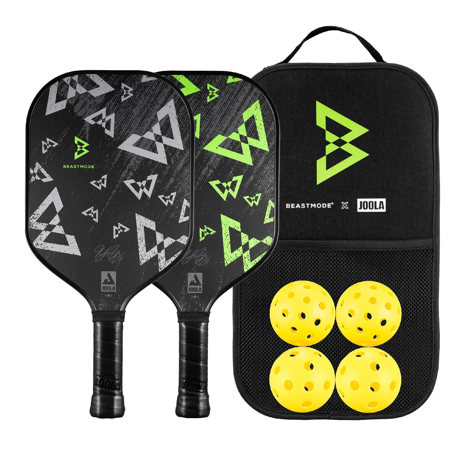 JOOLA Essentials set pickleball 2 raquettes 4 balles
