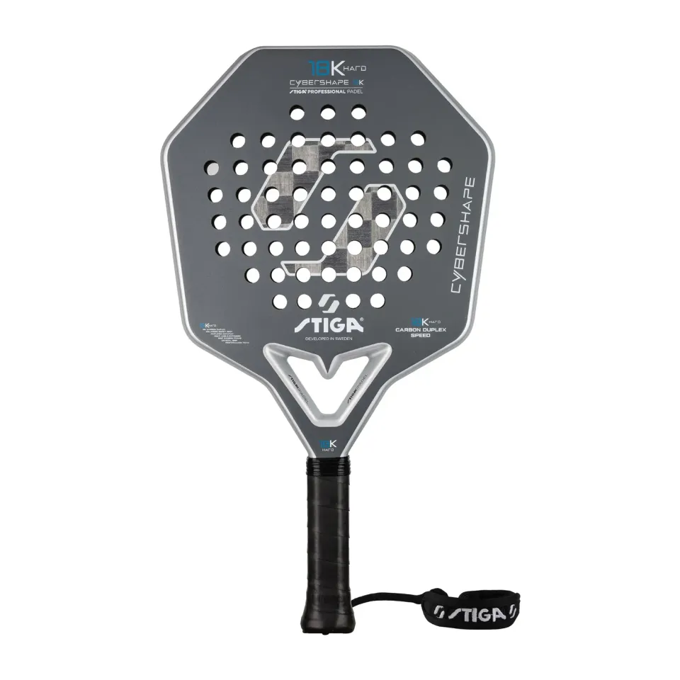 STIGA Cybershape 18K Hard raquette padel contrôle