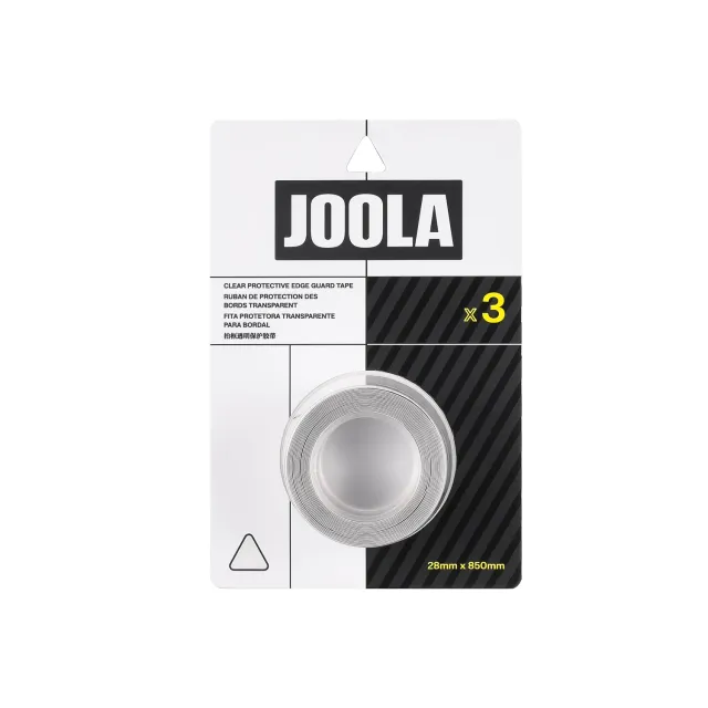 JOOLA Ruban Protection Bords Raquette Pickleball 30 mm Transparent