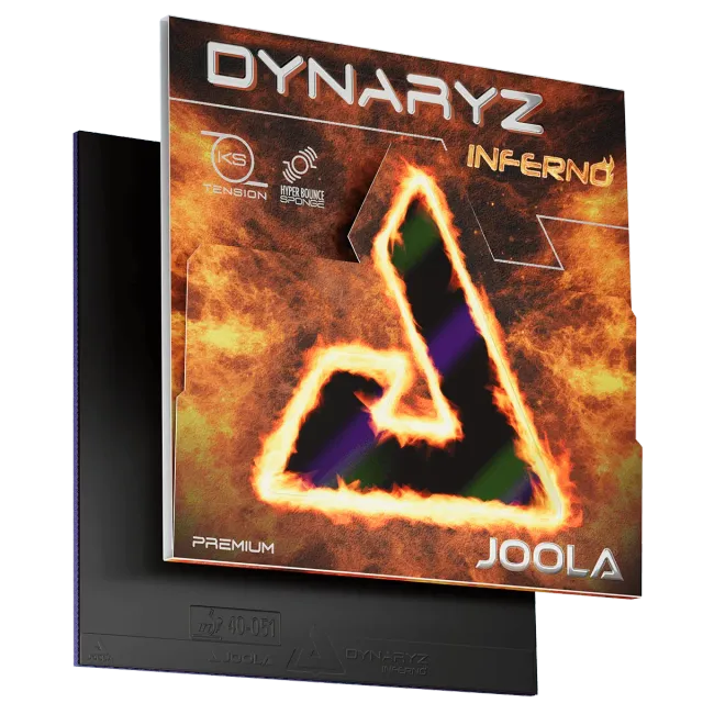 JOOLA Dynaryz Inferno revêtement tennis table rouge 2,0 mm