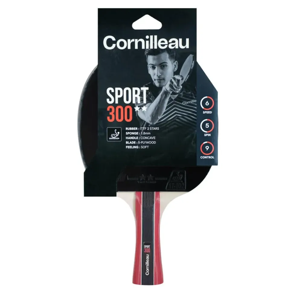 Cornilleau Sport 300 raquette ping-pong intérieure 2 étoiles