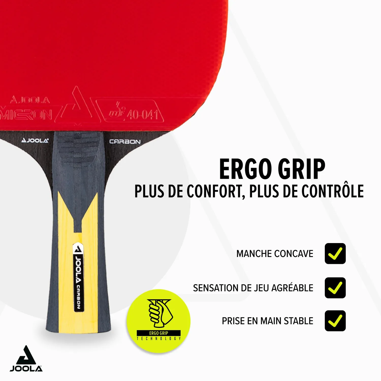 JOOLA Carbon Pro raquette ping pong carbone 5 étoiles