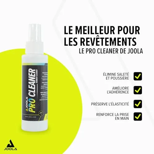 JOOLA Pro Cleaner nettoyant raquette 125 ml + éponge