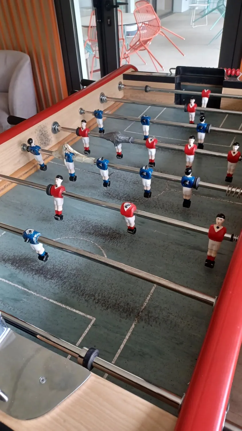 Rendez Vous Déco Bistrot babyfoot adulte intérieur monnayeur