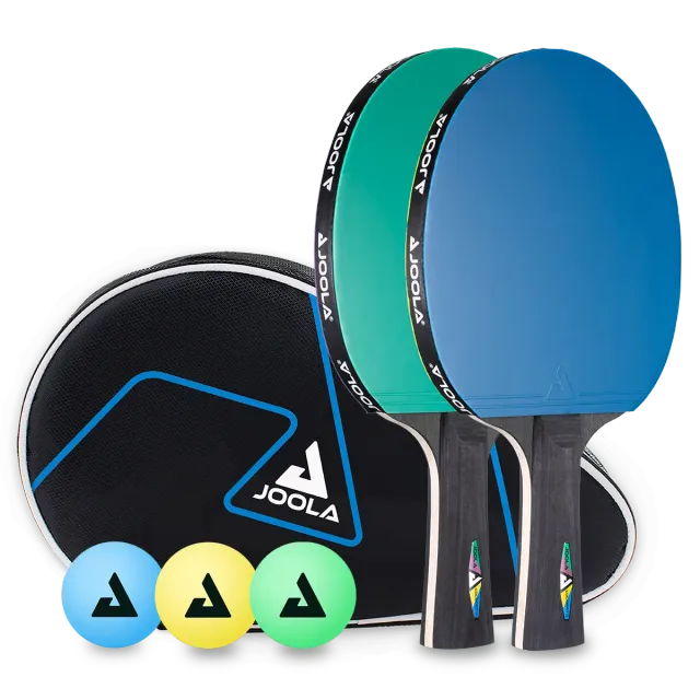 JOOLA Colorato DUO set tennis de table 2 raquettes