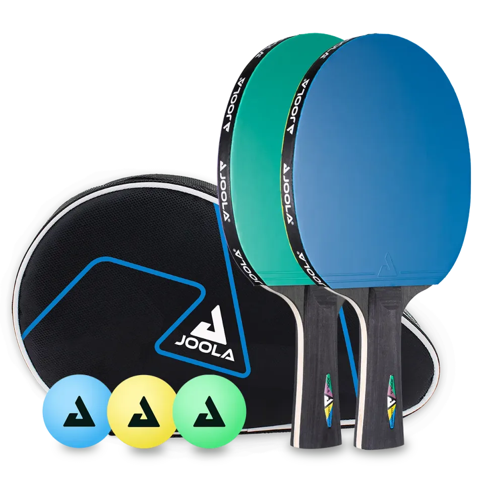 JOOLA Colorato DUO set tennis de table 2 raquettes