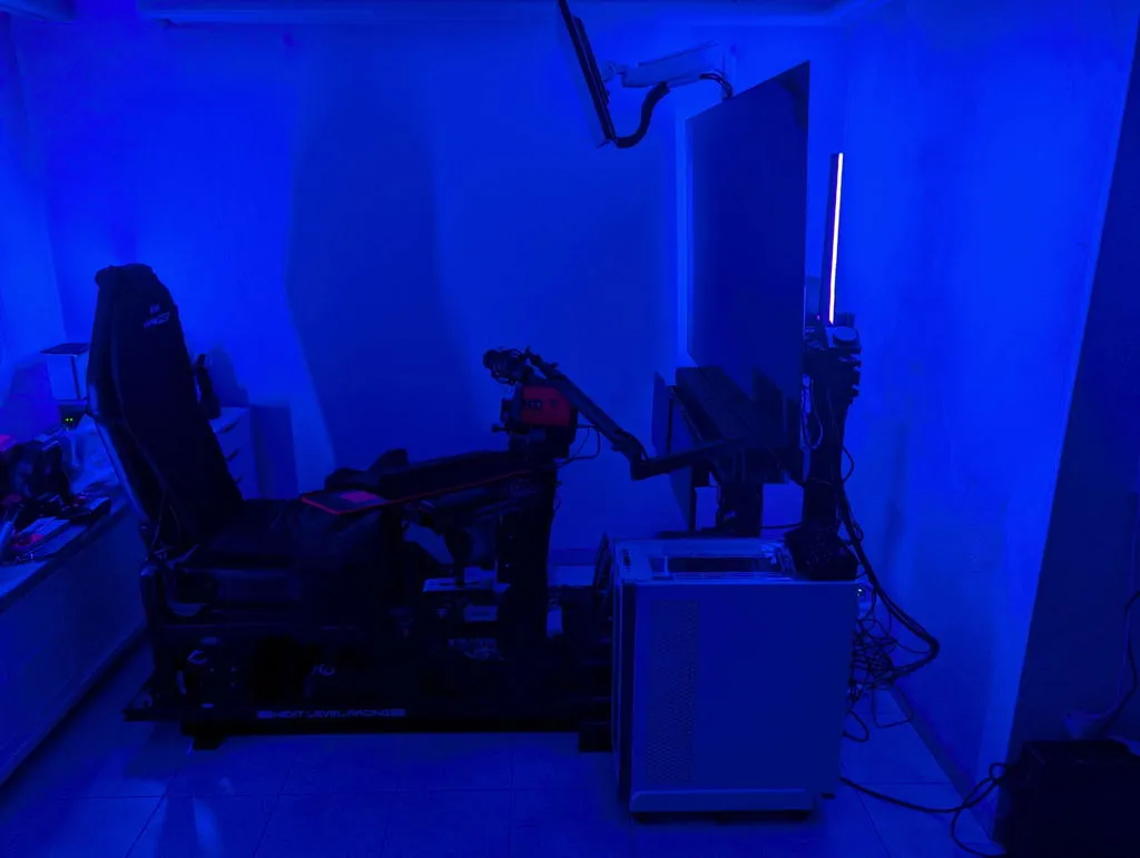 MOZA Racing MA3X levier latéral simulateur de vol composite