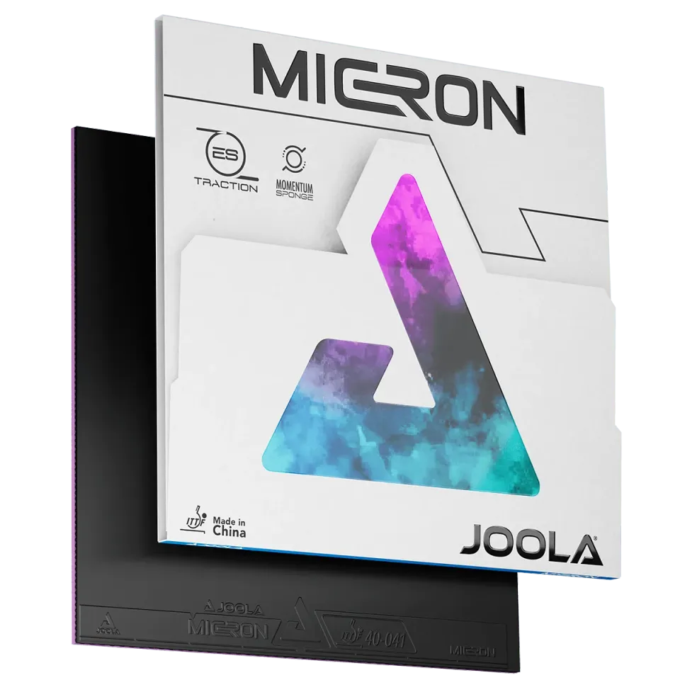 JOOLA Micron revêtement tennis de table 2,0 mm noir contrôle