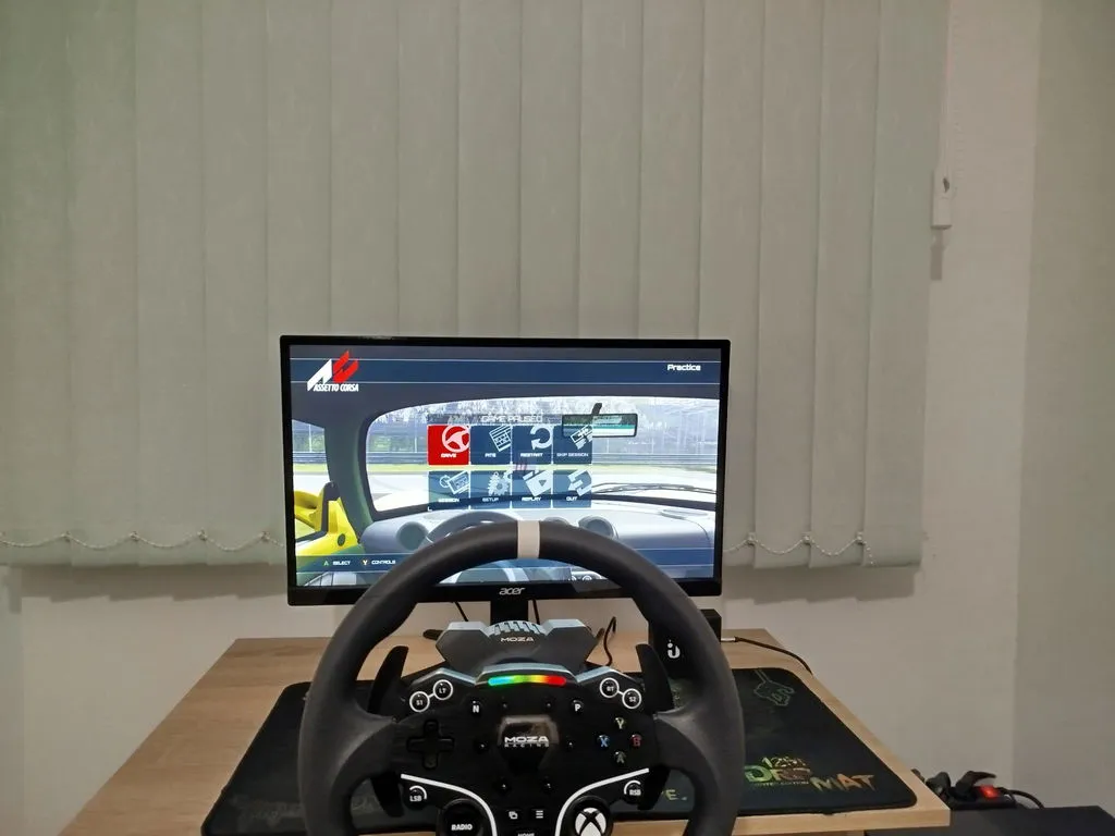 MOZA R3 volant pedales Xbox PC 3,9 Nm