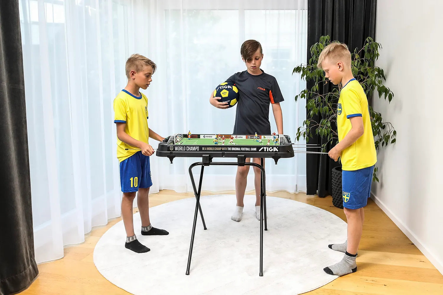 STIGA World Champs babyfoot rétro 2 joueurs 94 cm