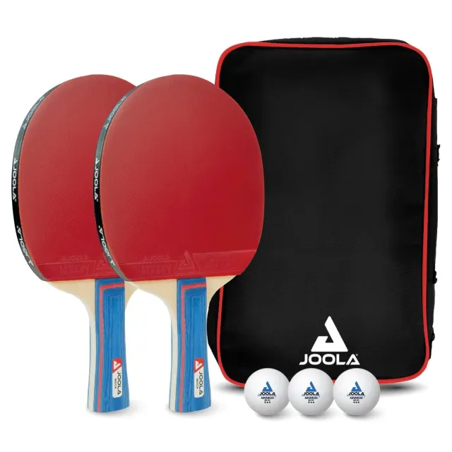 JOOLA Duo set de tennis de table 2 raquettes