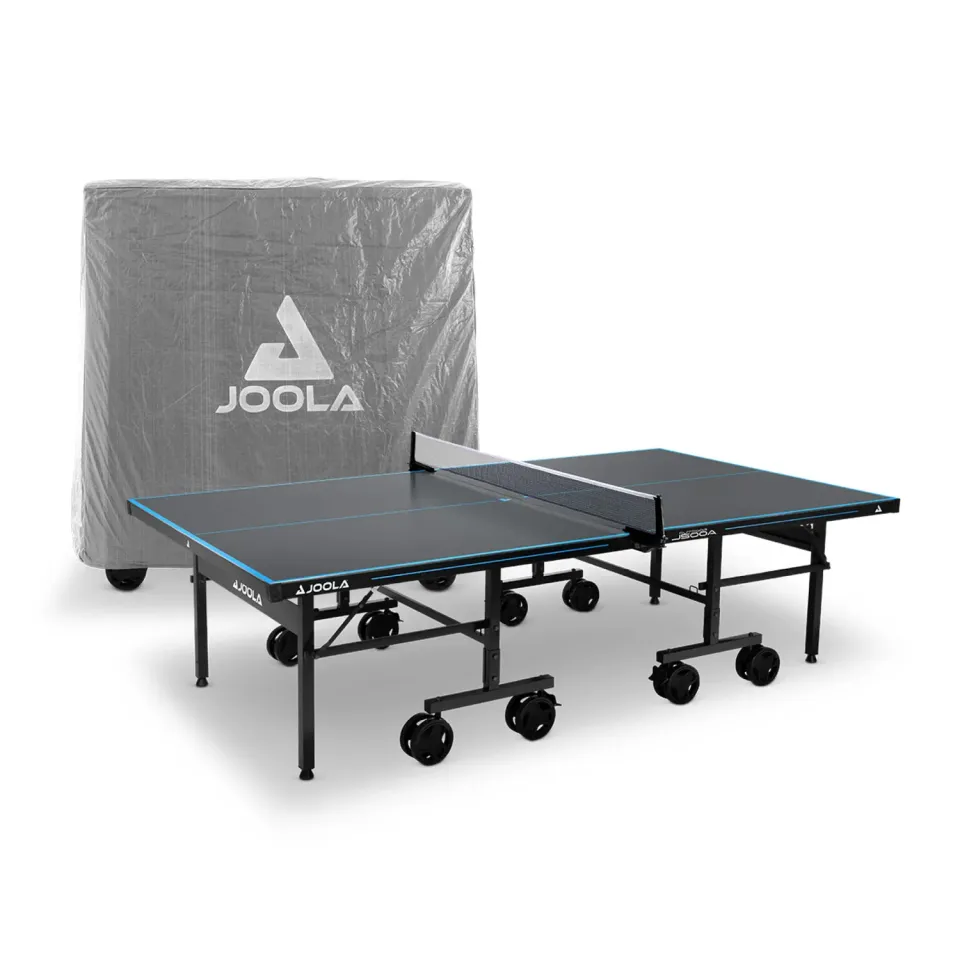 JOOLA table ping pong extérieur 6mm housse filet inclus