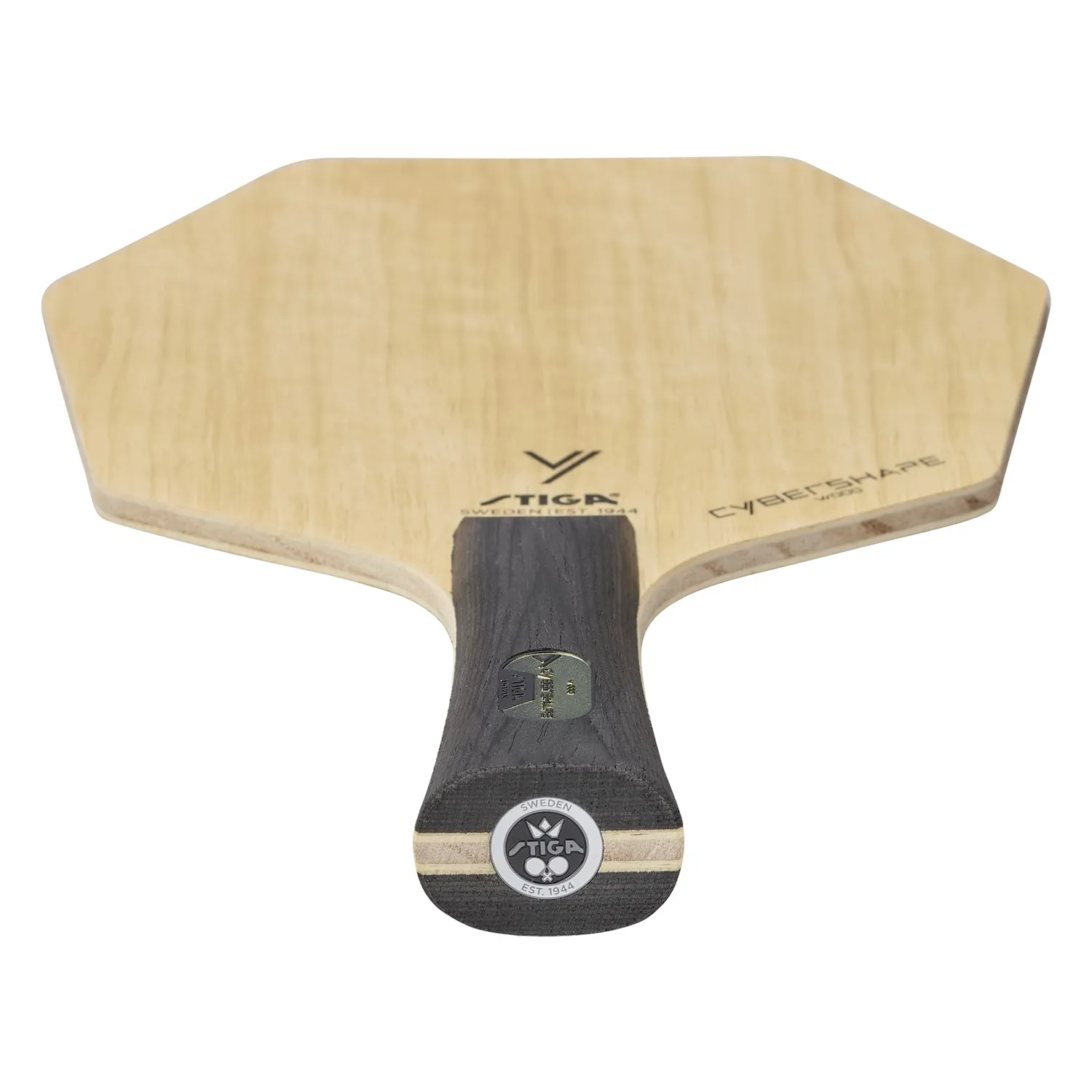 STIGA Cybershape Wood bois tennis de table offensif 85 g