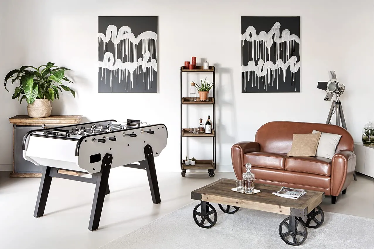 Rendez vous déco Scudetto baby foot blanc adulte