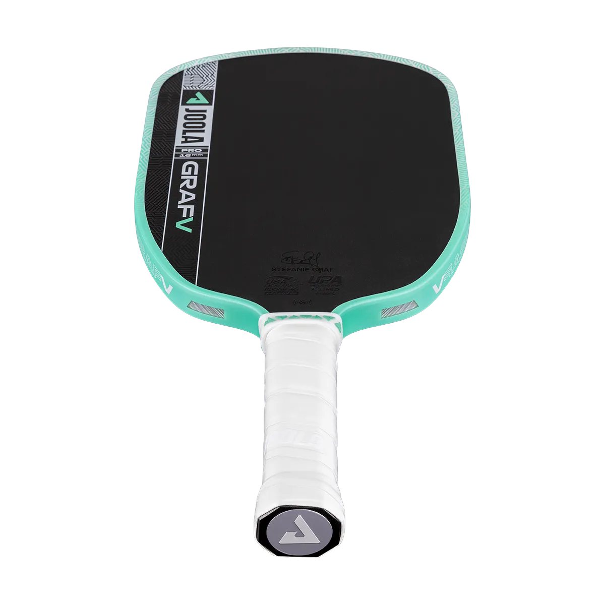 JOOLA Steffi Graf Pro V 16 raquette pickleball allongée portée
