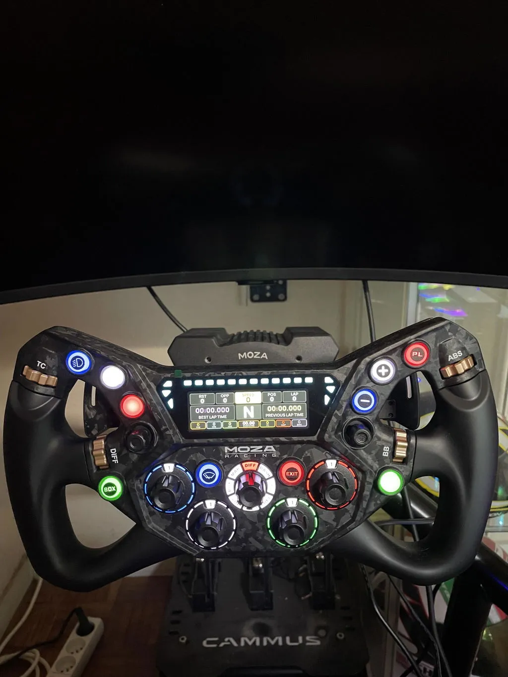 MOZA KS Pro volant sim racing GT 300 mm