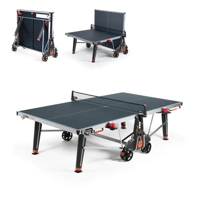Cornilleau 600X table ping-pong extérieur bleue 7 mm