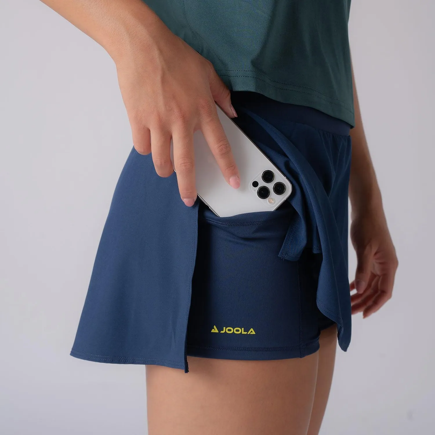 JOOLA Skort Femme jupe short pickleball noire respirante