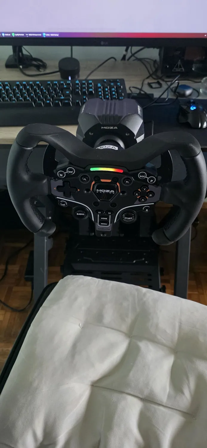 MOZA R5 Pro pack volant direct drive 6 Nm