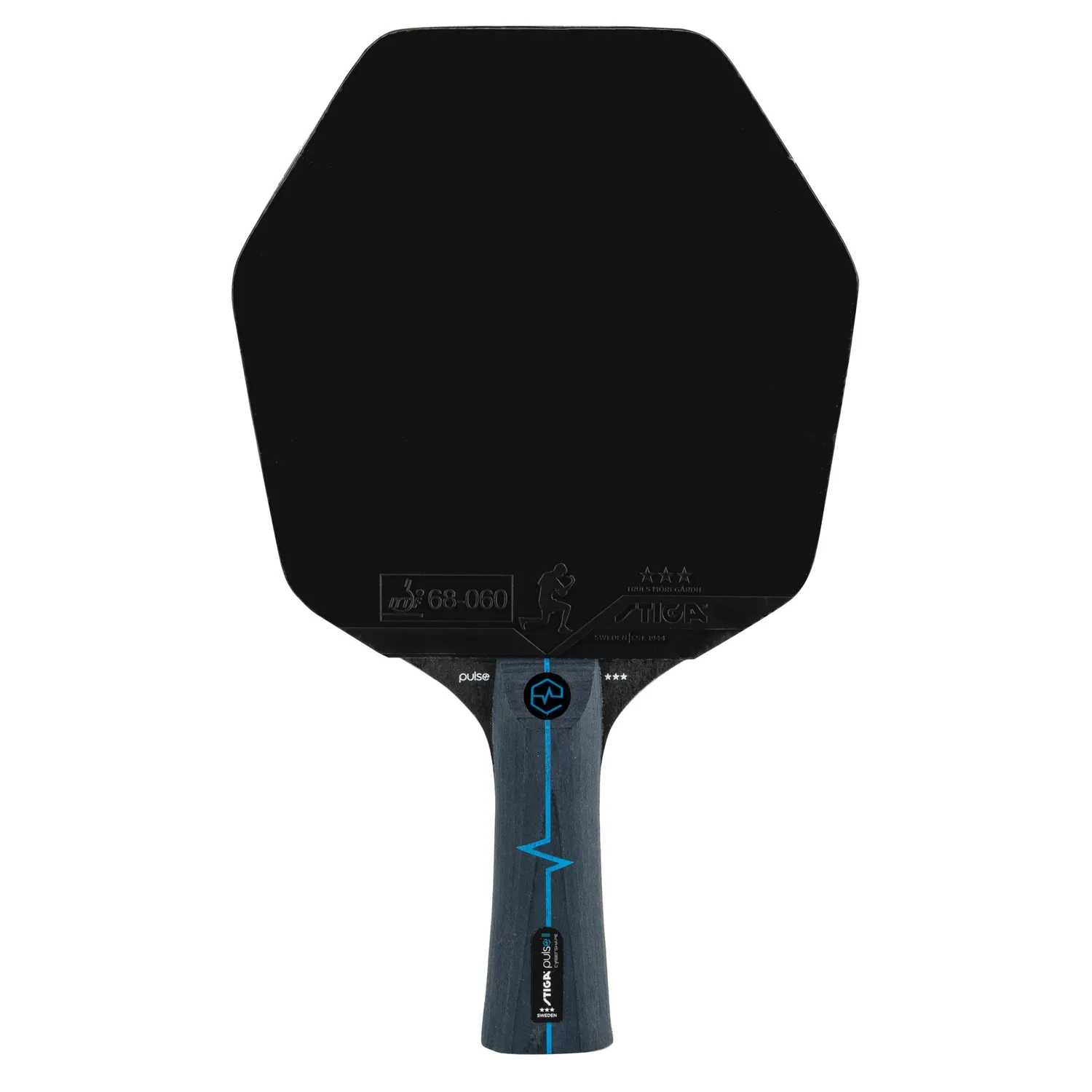 STIGA Pulse Box II raquette ping-pong Cybershape 3 étoiles + balles