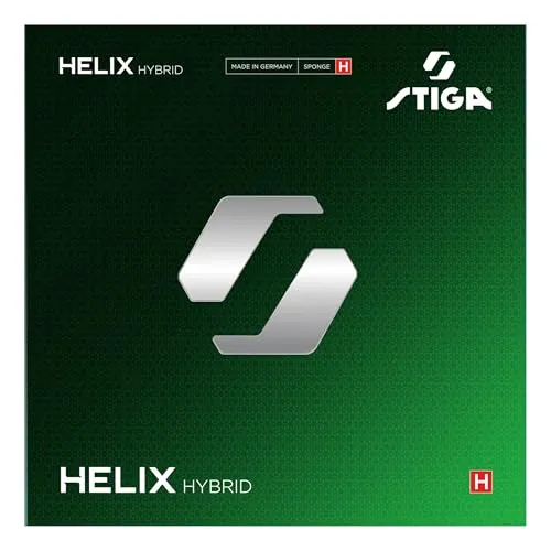 STIGA Genesis Helix Hybrid revêtement tennis table 55 Hard noir