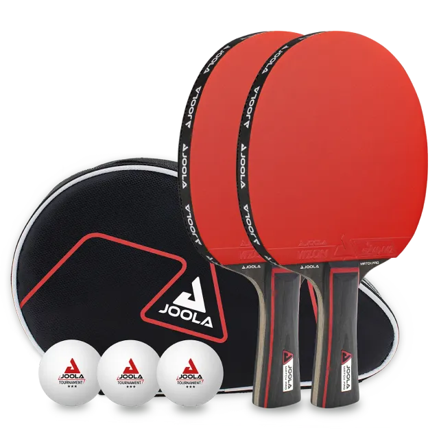 JOOLA Duo Pro set tennis de table 2 raquettes balles