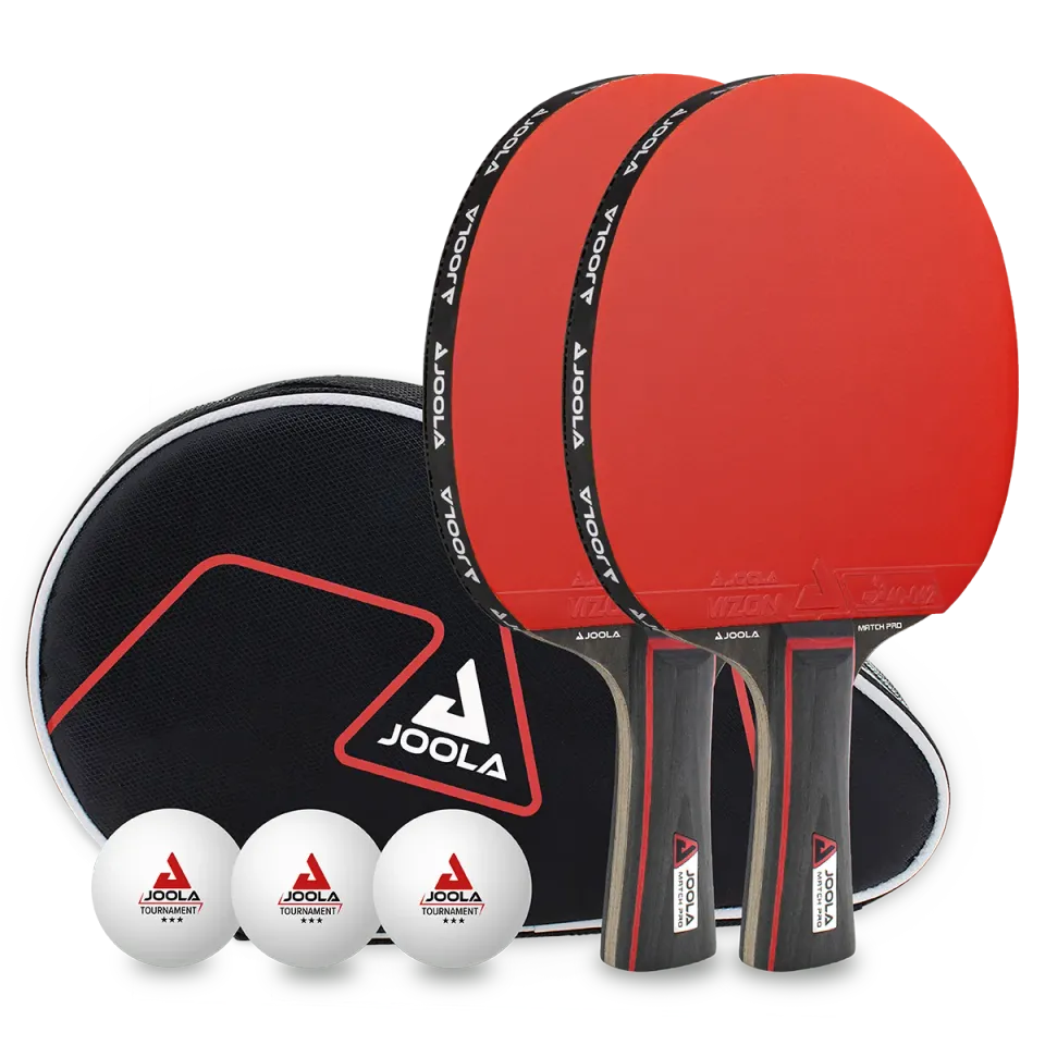 JOOLA Duo Pro set tennis de table 2 raquettes balles