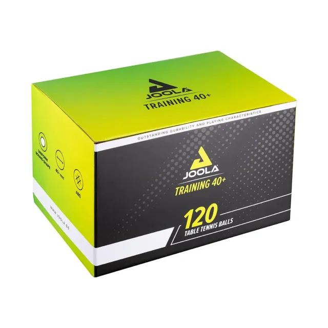 JOOLA Training 40+ balle tennis de table blanche 144 ABS