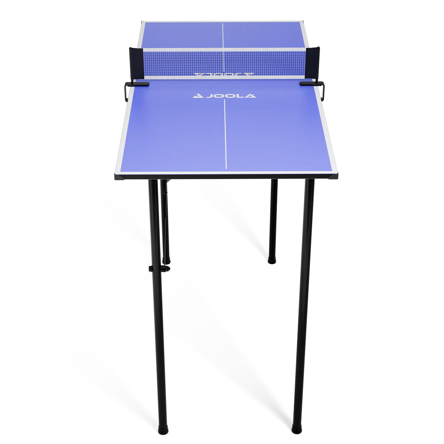 JOOLA Mini table tennis de table bleue 90 cm intérieur