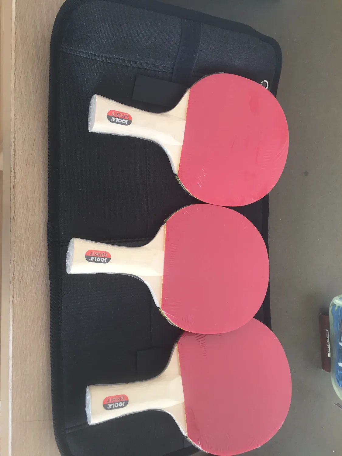 JOOLA Family set tennis de table 4 raquettes loisir