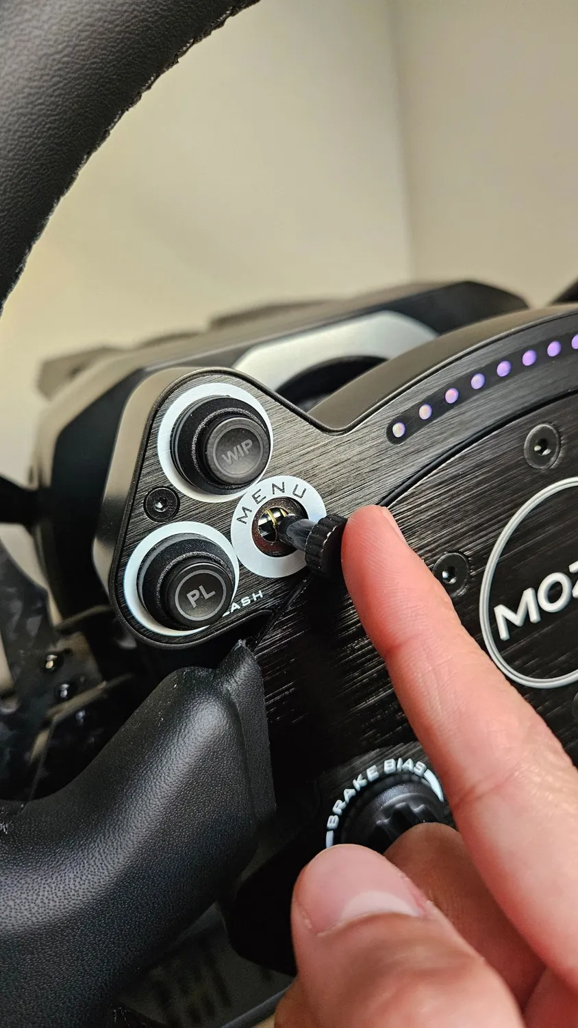 MOZA Racing CS V2P volant sim-racing GT alu