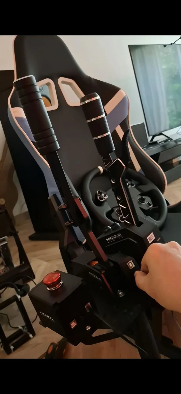 MOZA Racing E-Stop bouton arrêt urgence simracing