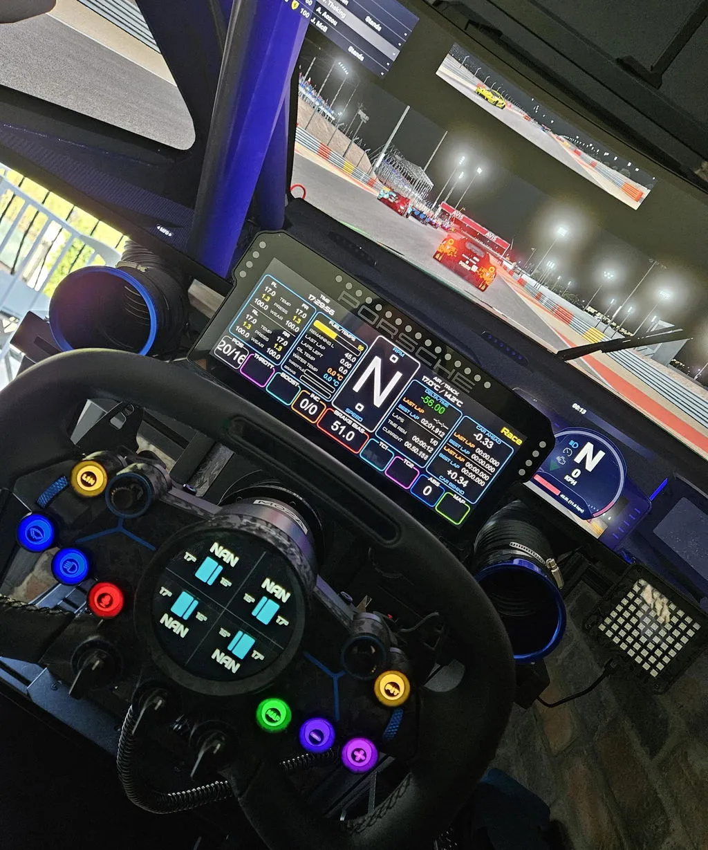 MOZA Vision GS volant simracing 310 mm tactile