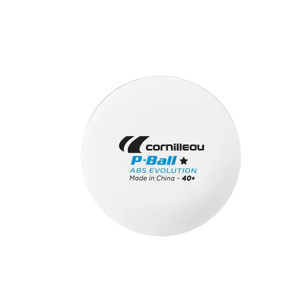 Cornilleau P-Ball ABS Evolution balles x6 blanc