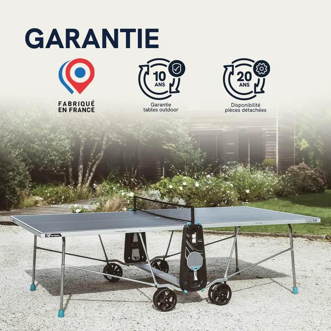 Cornilleau 100X Outdoor table extérieur grise loisir